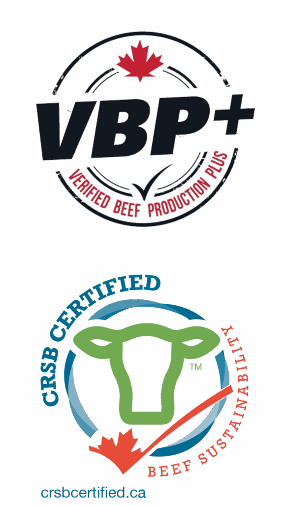 VBP+ and CRSB certified logos